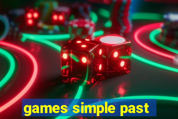 games simple past